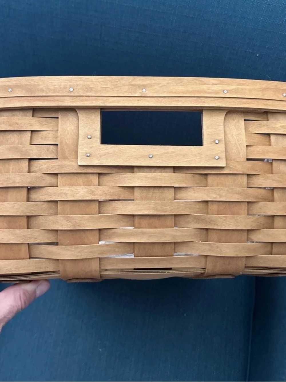 Longaberger 2006 Large Storage Solutions Basket And Protector